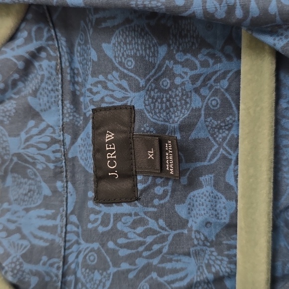 Short-sleeve stretch slub cotton shirt in print - Picture 5 of 7